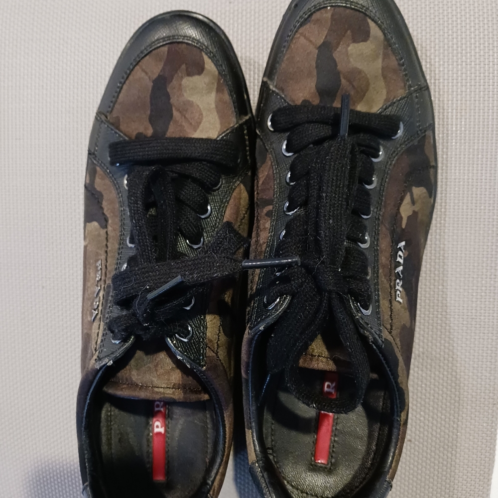PRADA sneakers, she's size 36 1/2 Camouflage